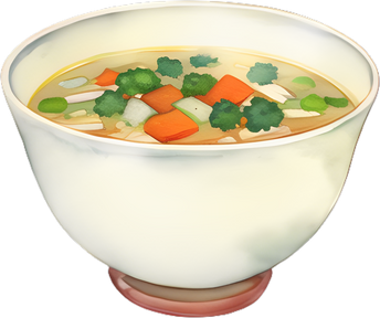Veggie Soup Watercolor